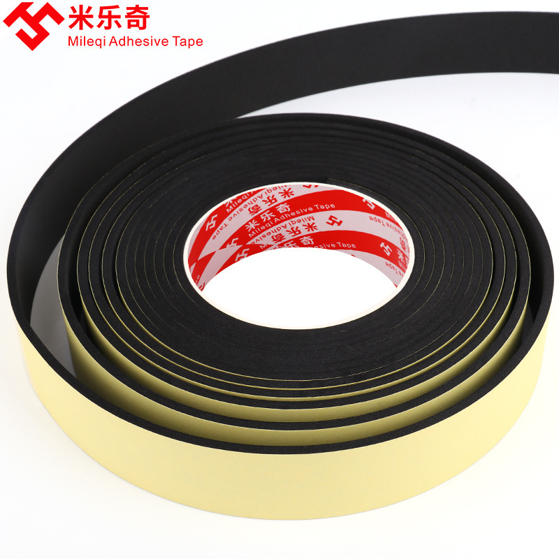 Epdm Epdm Foam Strips, Rubber Sponge Strips, Self-Adhesive Rubber Strips, Caulking Sealing Strips for Cabinets and Electrical Cabinets
