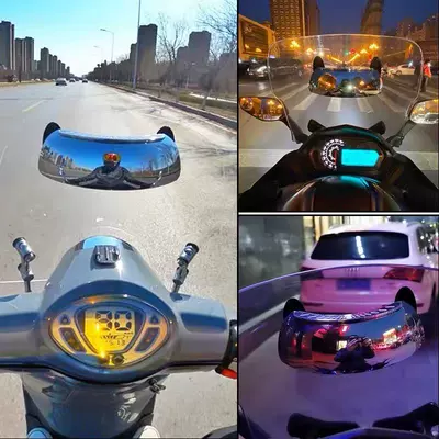 auxiliary mirror blind spot mirror – Motorcycle rearview mirror