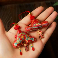 Культурный и творческий подарок в китайском стиле: пакетик для первоклассного ученого на удачу и успех на экзаменах, креативное украшение для брелока для телефона.