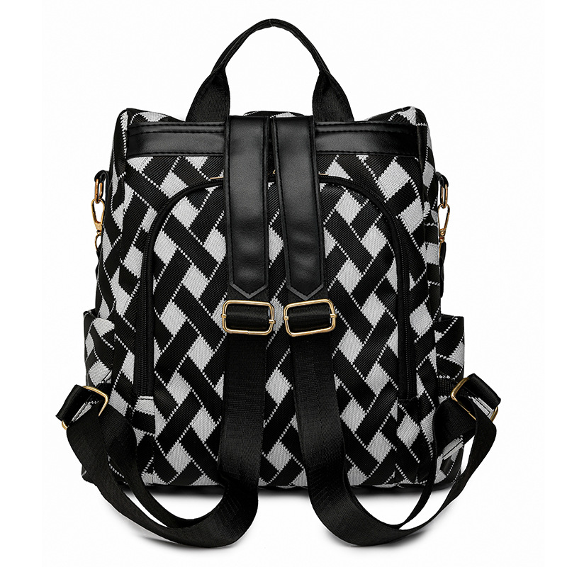 Nueva mochila de mujer antirrobo multifuncional de gran capacidad, moda popular, bolso de hombro de viaje portátil, venta al por mayor para mujer