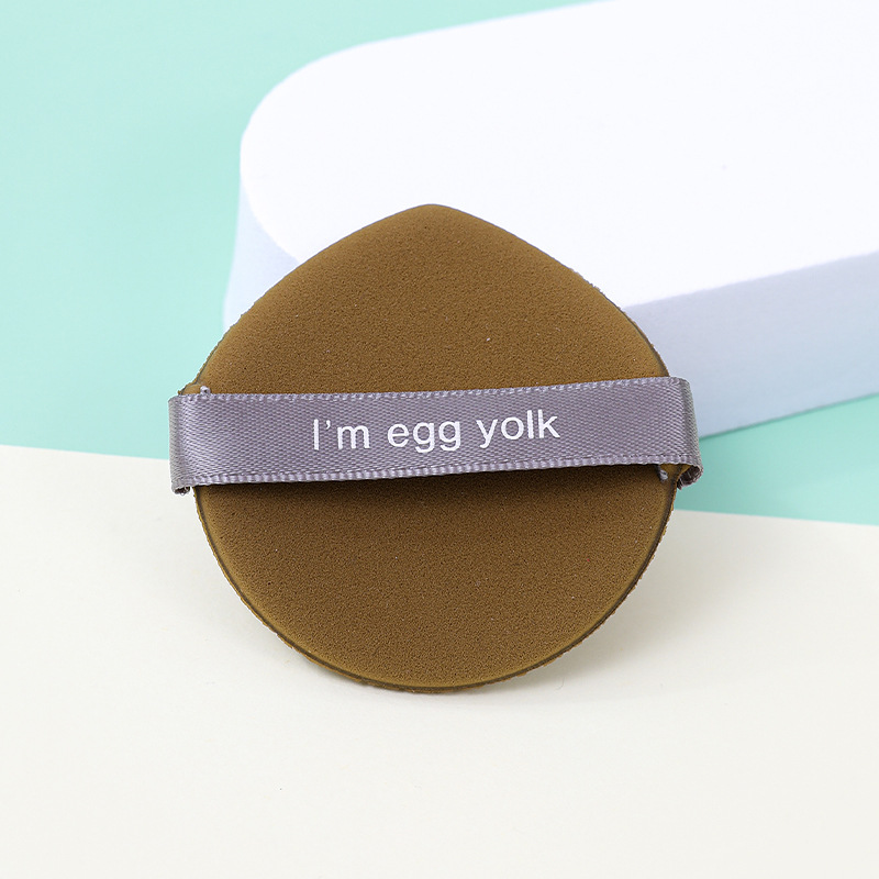 Fábrica personalizada fresa piña facción cojín soplo de aire no come polvo, esponja de maquillaje sin látex de doble uso húmedo y seco al por mayor