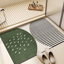 跨境北欧硅藻泥地垫吸水耐脏浴缸垫家用卫生间厕所淋浴间防滑脚垫