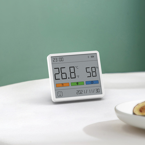 Duke TH1 electronic temperature and humidity meter home indoor high-precision vertical baby room thermometer table English version