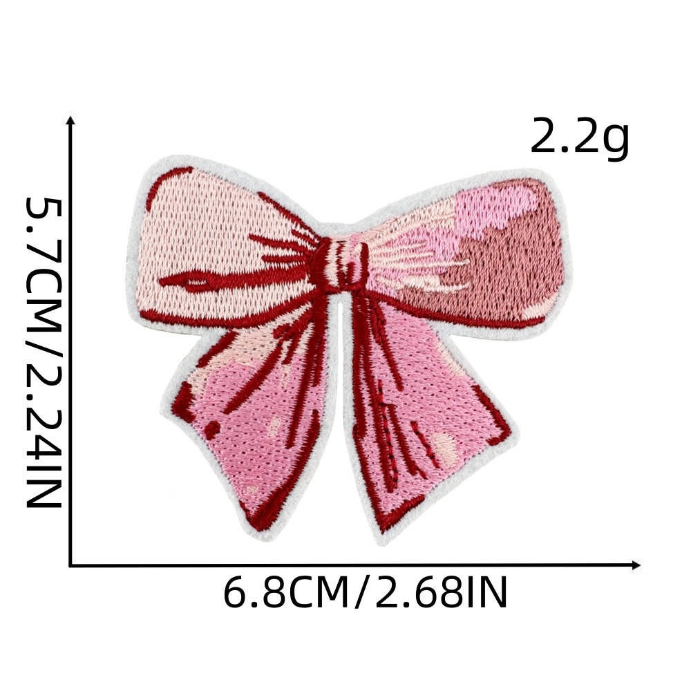 3g Weight Clothing Sticker Patches Classification 1 Piece, 1 Set Quantity Nonwoven, Polyester Material Cherry, Heart Shape, Butterfly Pattern Cute Style 1 Piece 1 Set Cute Cherry Heart Shape Butterfly Nonwoven Polyester Clothing Sticker Patches 9