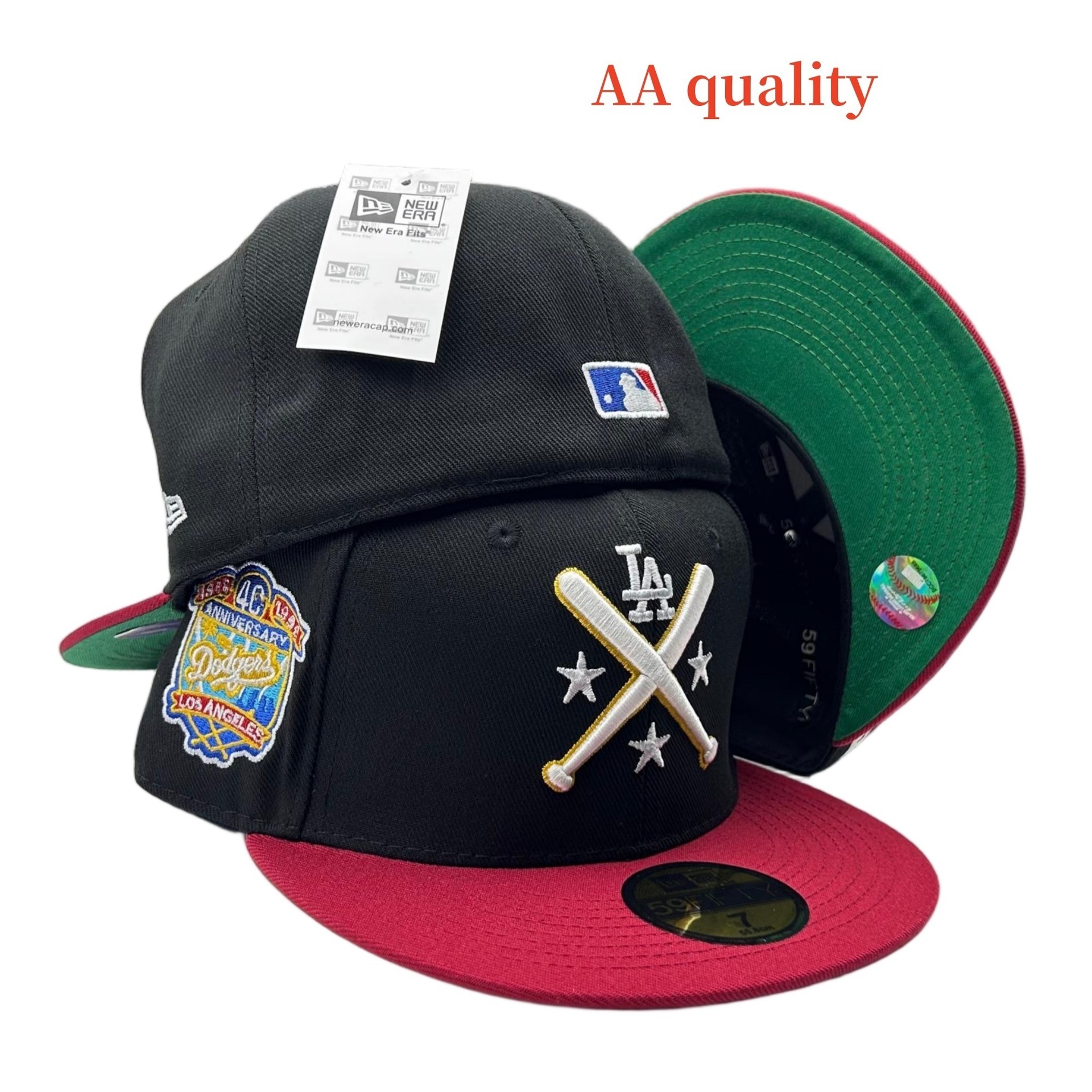Nuevo comercio exterior transfronterizo MLB sombrero de béisbol estilo hip-hop moda tamaño sombrero de alta calidad