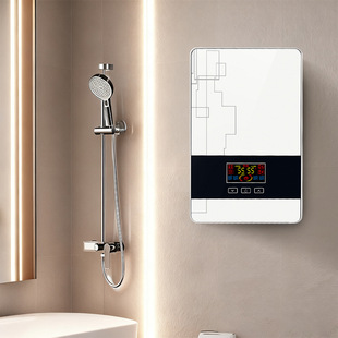 2025新款 批發快熱式家用免儲水恆溫電熱水器速熱熱水器即熱即開