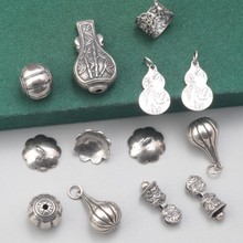 S925���y��ƿ���J���������� �͹����fDIY�ֹ���������Ʒ���l