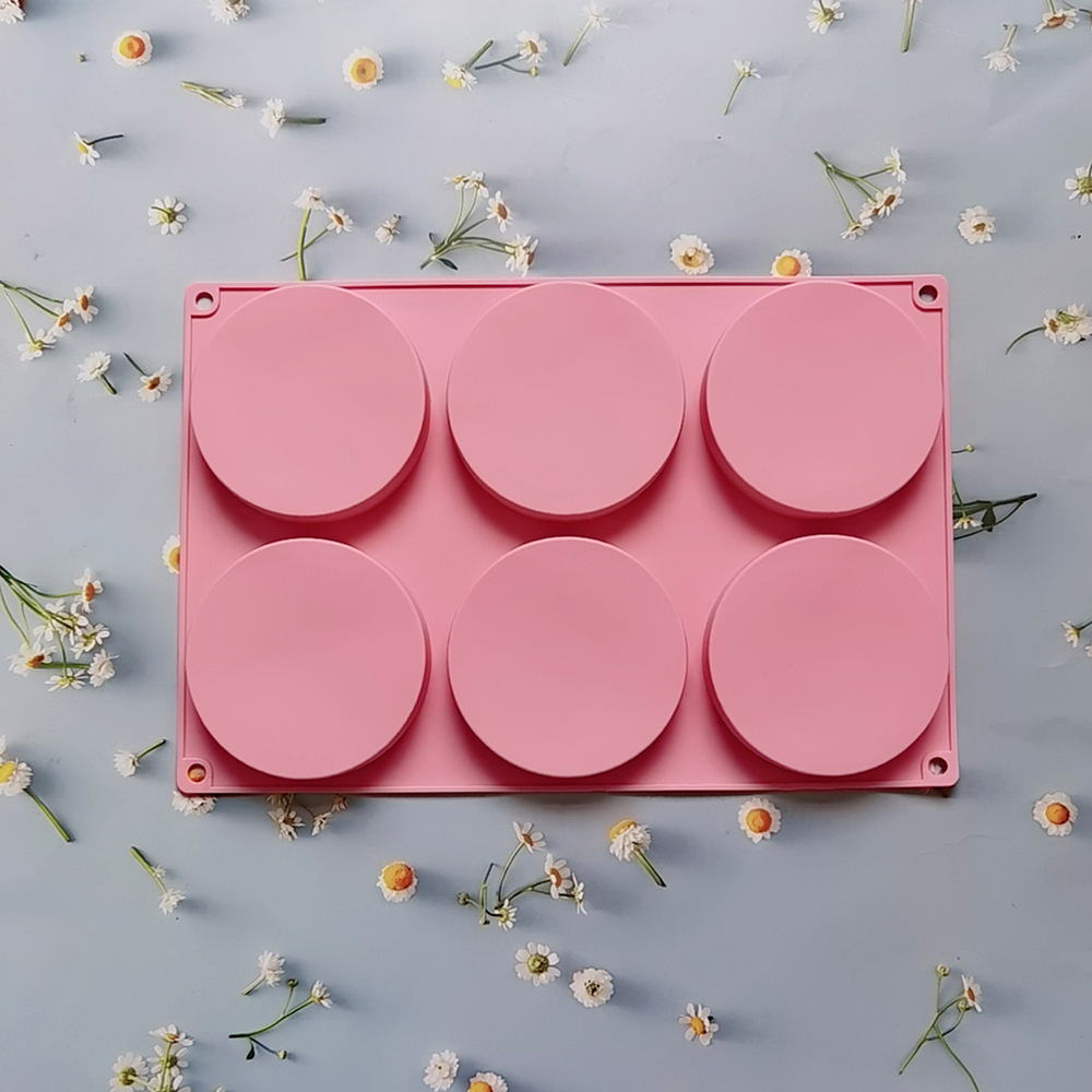 6 discos 153 pastel chocolate molde de silicona molde de postre decoración de pastel de cocina horneador Ma Green