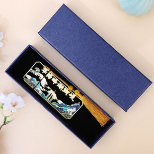 Cross-border Amazon lid paper gift box Wenwan accessories pendant hairpin pen bookmark box customization