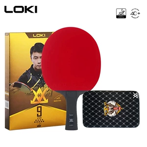 LOKI雷神 E9 Star Table Tennis Racket High -Fend Carbon Bottom Panel Viscose Anti -Glue готовый продукт девять