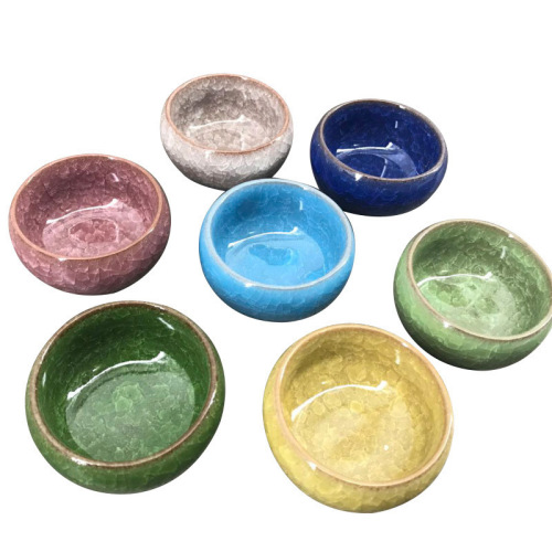 Wholesale ink plates, four treasures, small plates, water bowls, inkstones, small pens, washing ice cracking cups, multifunctional creative ceramic ink plates