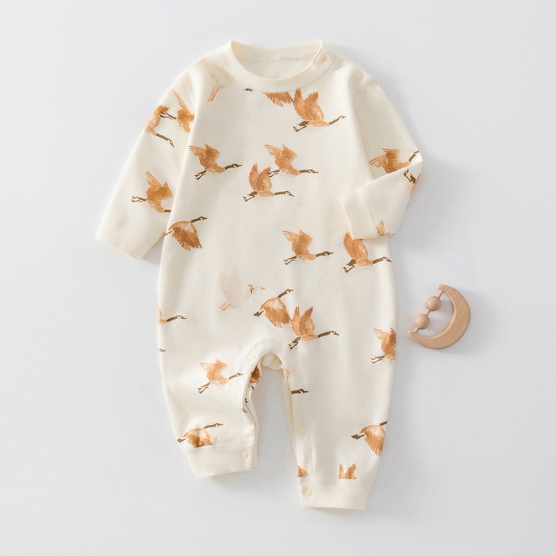 H909 spring and autumn boneless cotton pullover swan