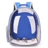 Transparent, side opening, Dark Blue