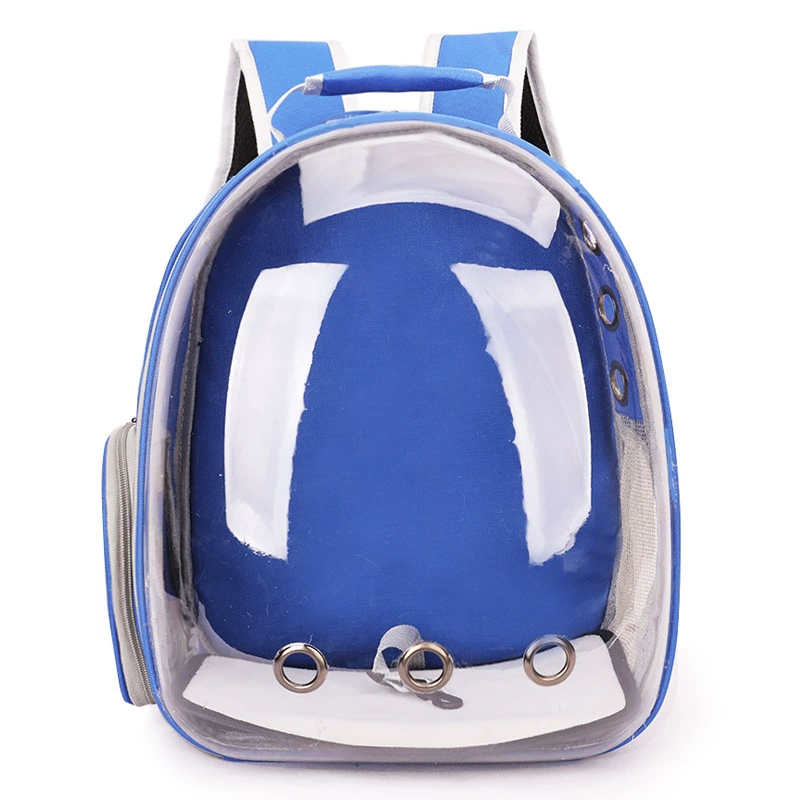 Handheld space backpack, transparent dome design, portable 0.98 kg