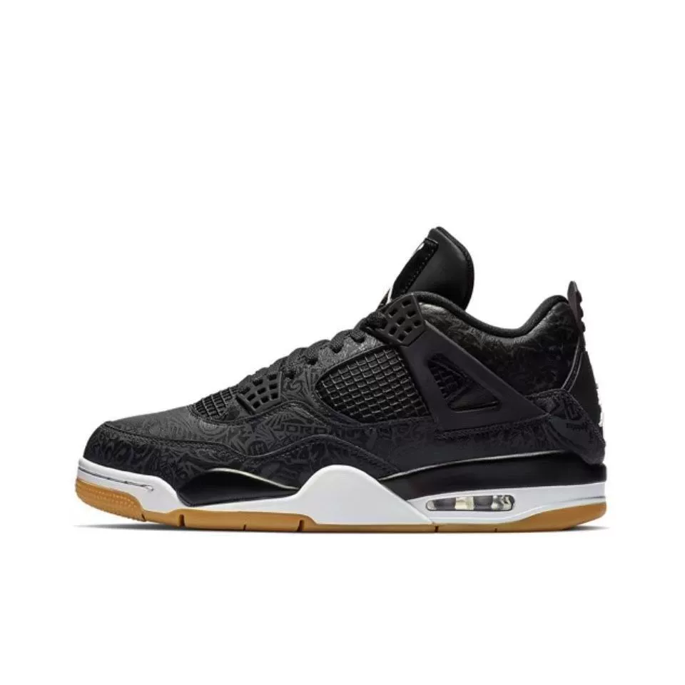 Баскетбольные кроссовки (Air Jordan) унисекс, белая противоскользящая подошва, мягкая пятка