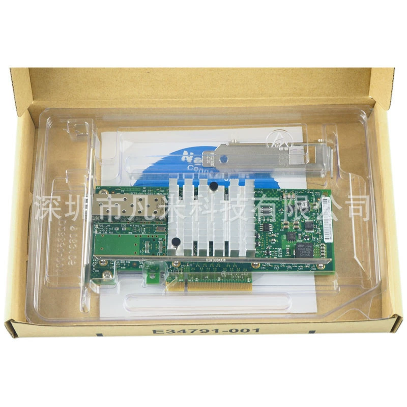 82599en чип 10G Million-Dibel PCI-EX8 однопортовая оптоволоконная сетевая карта X520-DA1/E10G41BTDA