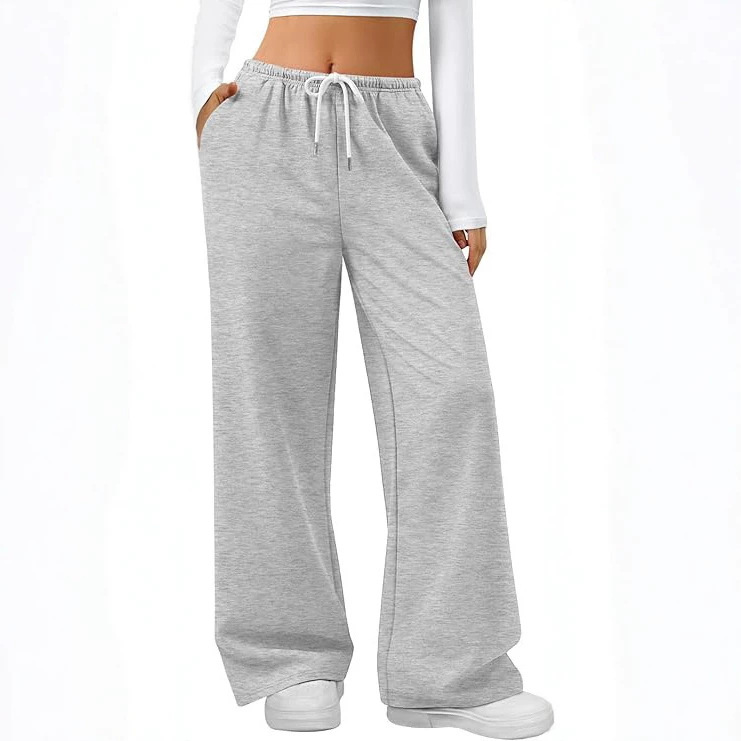 Cross-Border Amazon Summer American-Style Women's Casual Drawstring Trendy Street Jogger Versatile Fashion Sweatpants