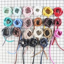 ����Բ�γ��߰�о����ɫPU����Ƥ������DIY�Ҽ�Կ�׿��ֻ�������