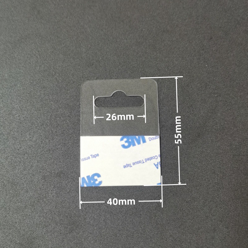 Perno de avión 5*40*0.4mm * PET/PVC/PP * Transparente