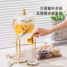 3.5L非2.5高容量冷水桶带龙头冷水壶饮料桶果汁罐泡酒桶厂货源