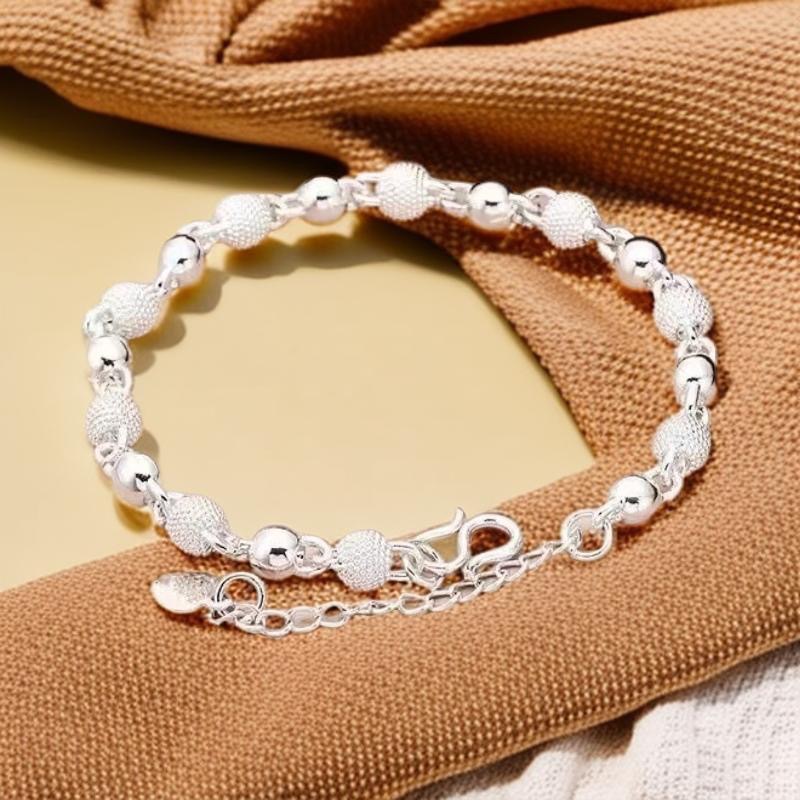 Adjustable white universal elegant small design bracelet