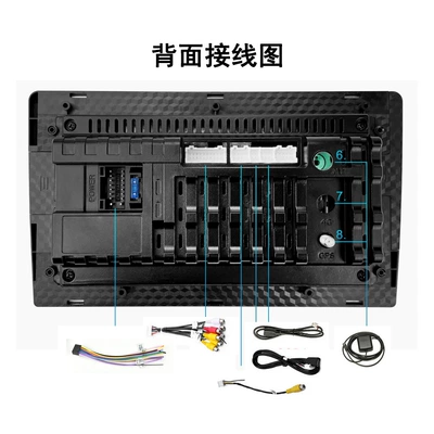 7-inch/9-inch/10.1-inch large screen changeable DVD Navigation