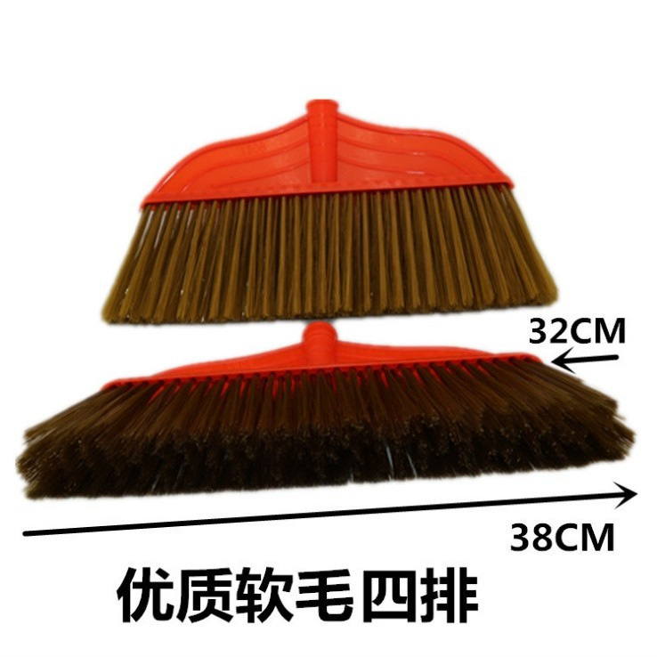 ほうき単品 家庭用ヘア掃除 送料無料 ちりとりセット ほうきヘッド 学校 屋外衛生工場 ほうき|undefined