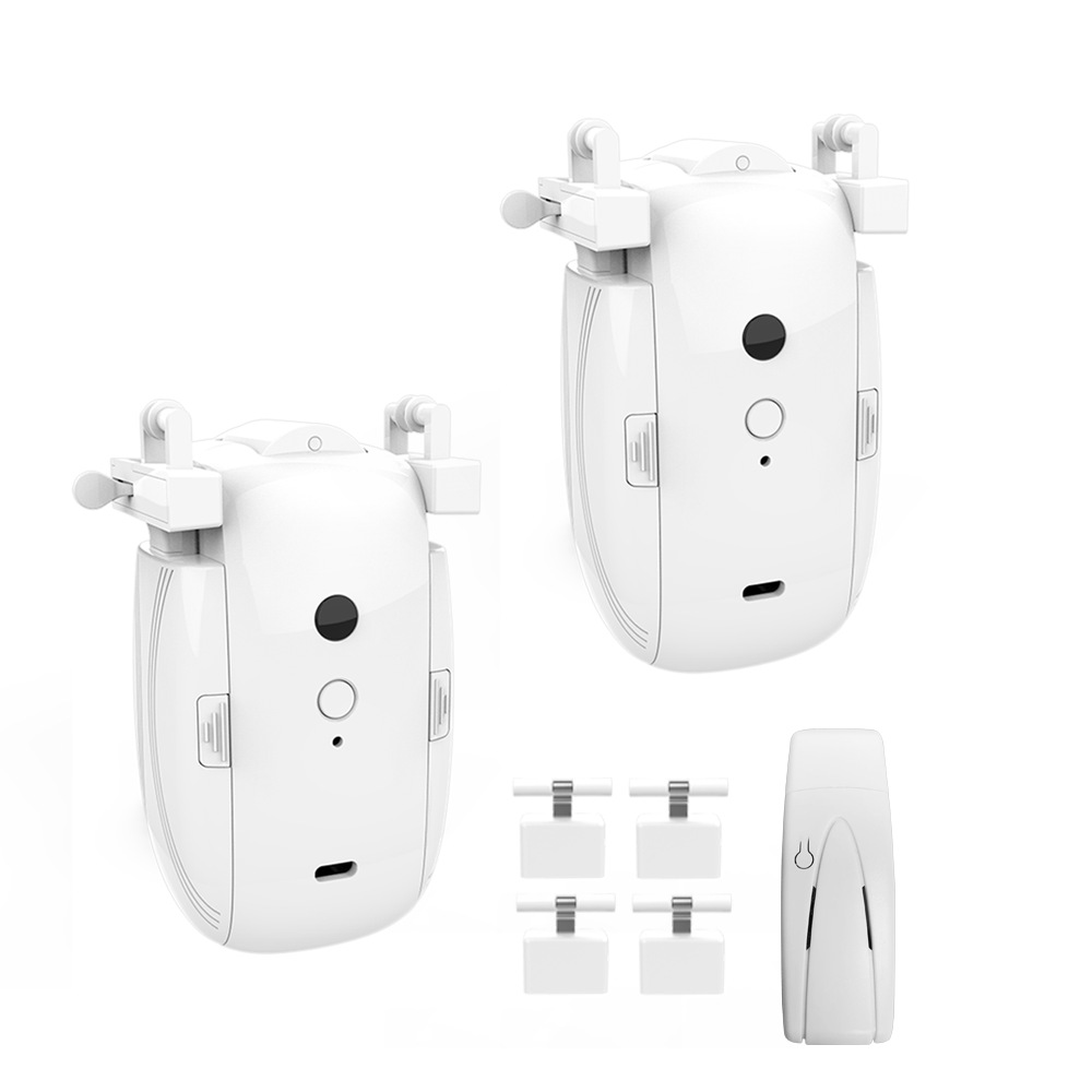 Graffiti inteligente cortina eléctrica asistente inteligente hogar inalámbrico de voz de control remoto automático cortina inteligente compañero