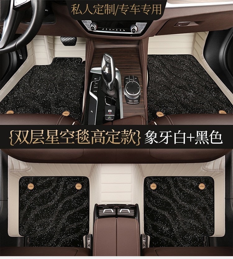 Suitable for Starry Sky Carpet-style Great Wall Ora Black Cat, White Cat, Good Cat, iQ, Ballet Cat full-coverage car floor mats