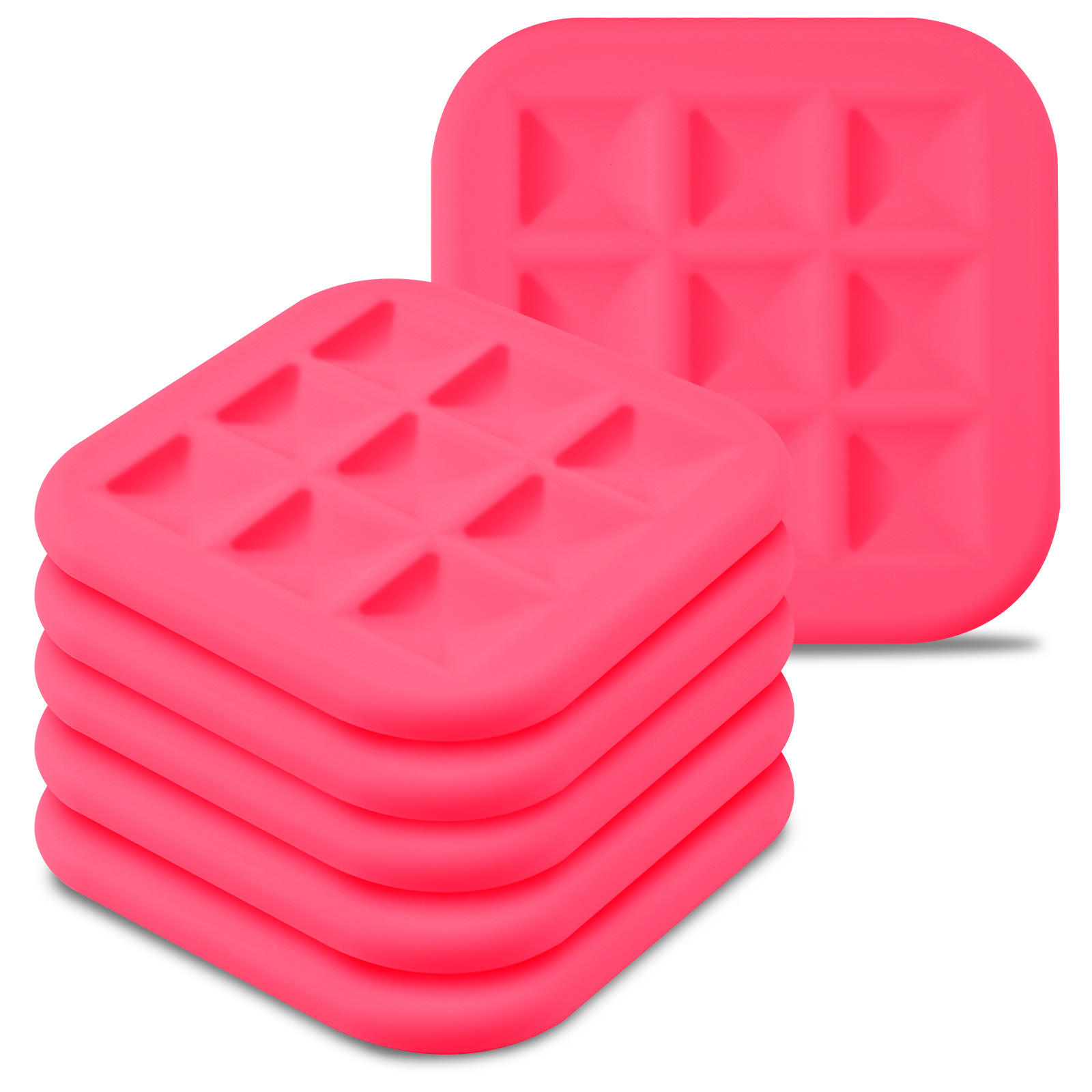 Taza de té de silicona almohadilla de platos almohadilla de aislamiento térmico almohadilla de mesa de comedor almohadilla de comedor casera alta sensación de lujo ligera mortero resistente al quemado almohadilla