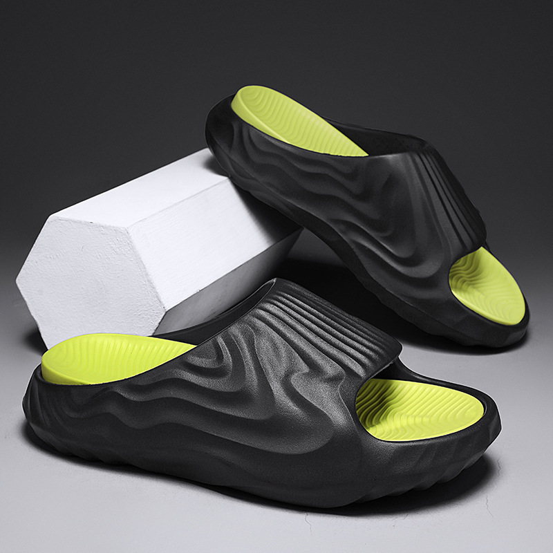 Zapatillas deportivas de tendencia de verano para hombres antideslizantes, zapatillas casuales de playa gruesas, zapatillas de moda para hombres, zapatillas frías de moda