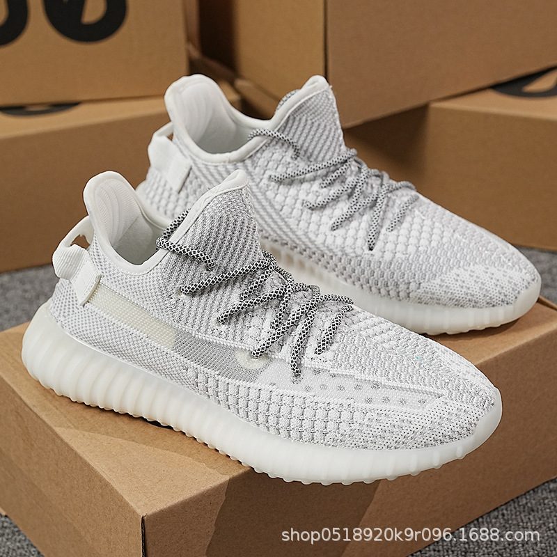 2025 Summer New Soft-Soled Breathable Bayi Coconut Shoes Men's 350 Angel Casual Shoes Women's Shoes Sports Running Shoes