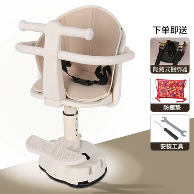 Suitable for Electric Vehicles, Electric car child seat - 018-model-b-lifting-and-rotating-plus-cushion-model