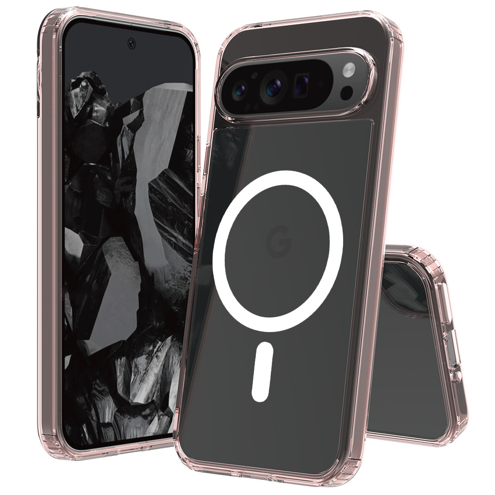 Aplicable a Google pixel10 pro funda para teléfono móvil anticaída magnética pixel10 funda para teléfono móvil con bolsa de aire incorporada dos en uno