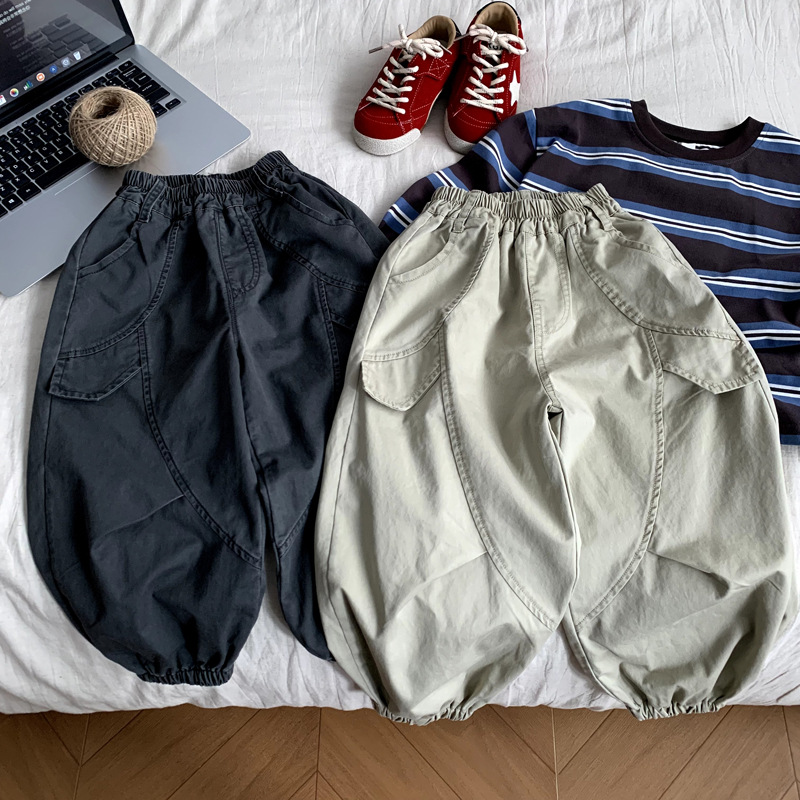 Autumn children's spring trousers for boys