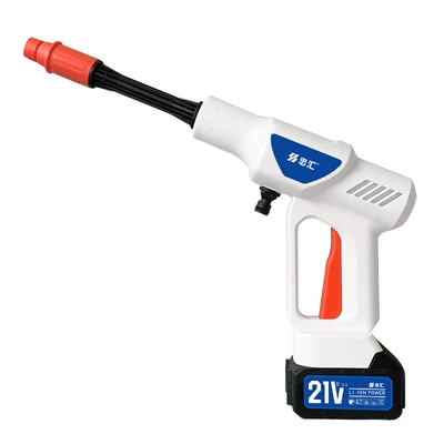 Car washing machine: Water Gun, White Lithium Battery
