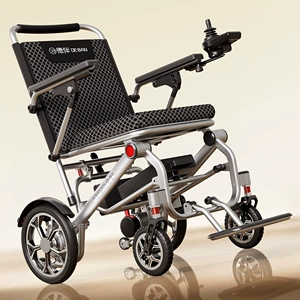 Deban electric wheelchair is a portable, new, lightweight, foldable, small, intelligent, fully automatic mobility device for the elderly
