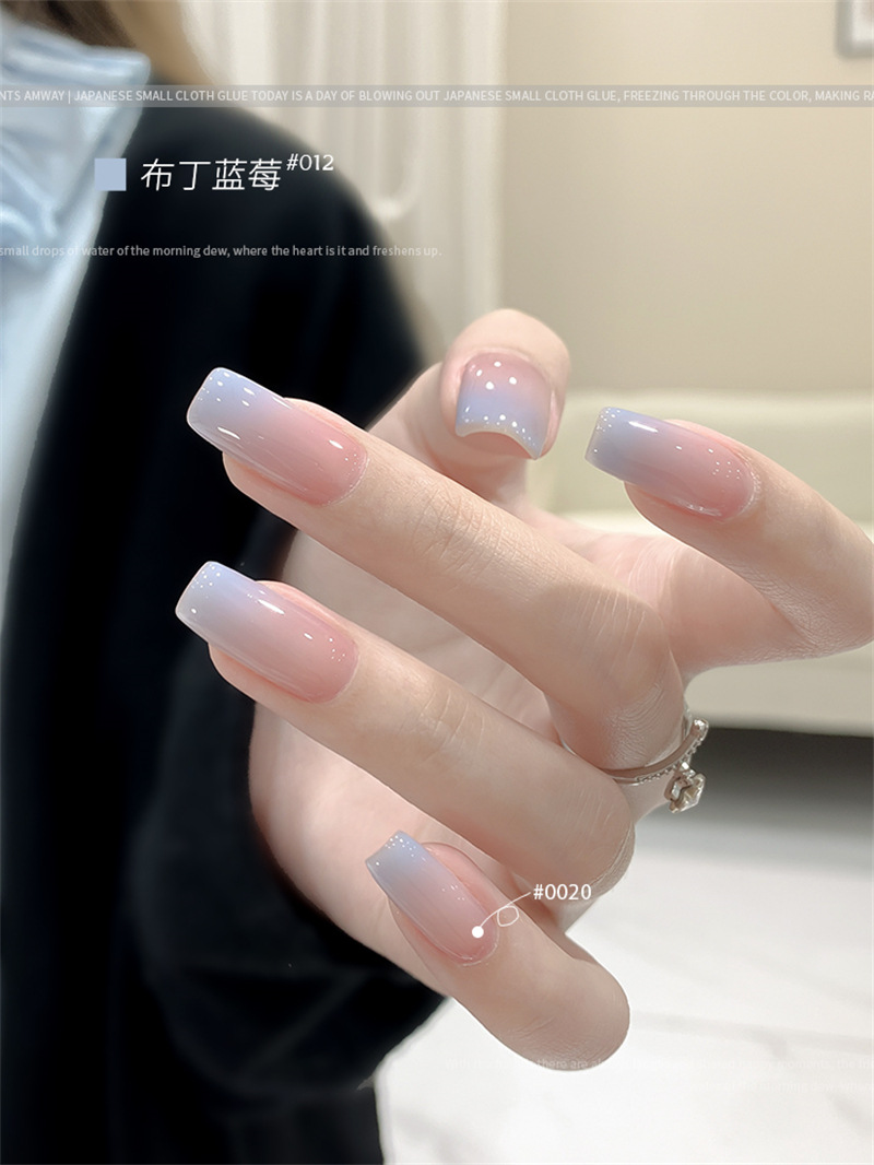 KaSi fototerapia Esmalte de uñas pegamento 2023 nueva primavera y el verano popular blanco lechoso nude rojo cereza salón especial