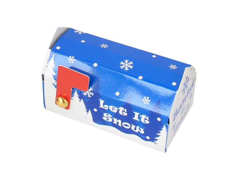 12g Weight Candy box Event & Party Supplies 1 Piece Quantity Wedding, Party Occasion Christmas Festival Santa Claus, Letter, Snowflake Pattern Christmas Santa Claus Letter Snowflake Wedding Party Candy Box 9