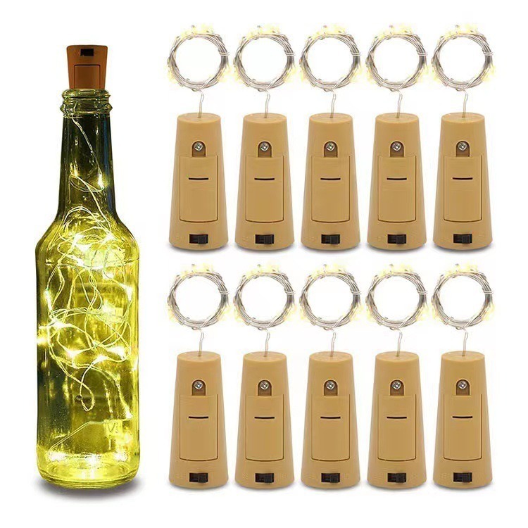 Cross-border Rechargeable Wine Bottle Table Lamp Plug-in led Bar Clear Bar Dining Table Decoration Atmosphere Pointed Table Lamp Nightlight