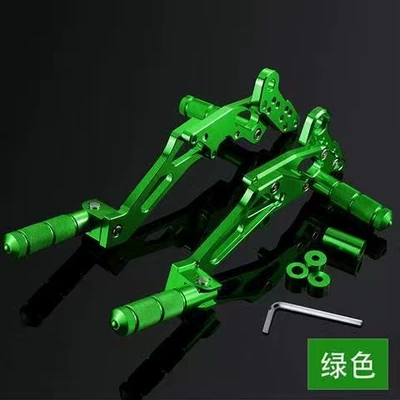 Doll Modified Front and Rear — Motorcycle pedals - little-monkey-pedals-green