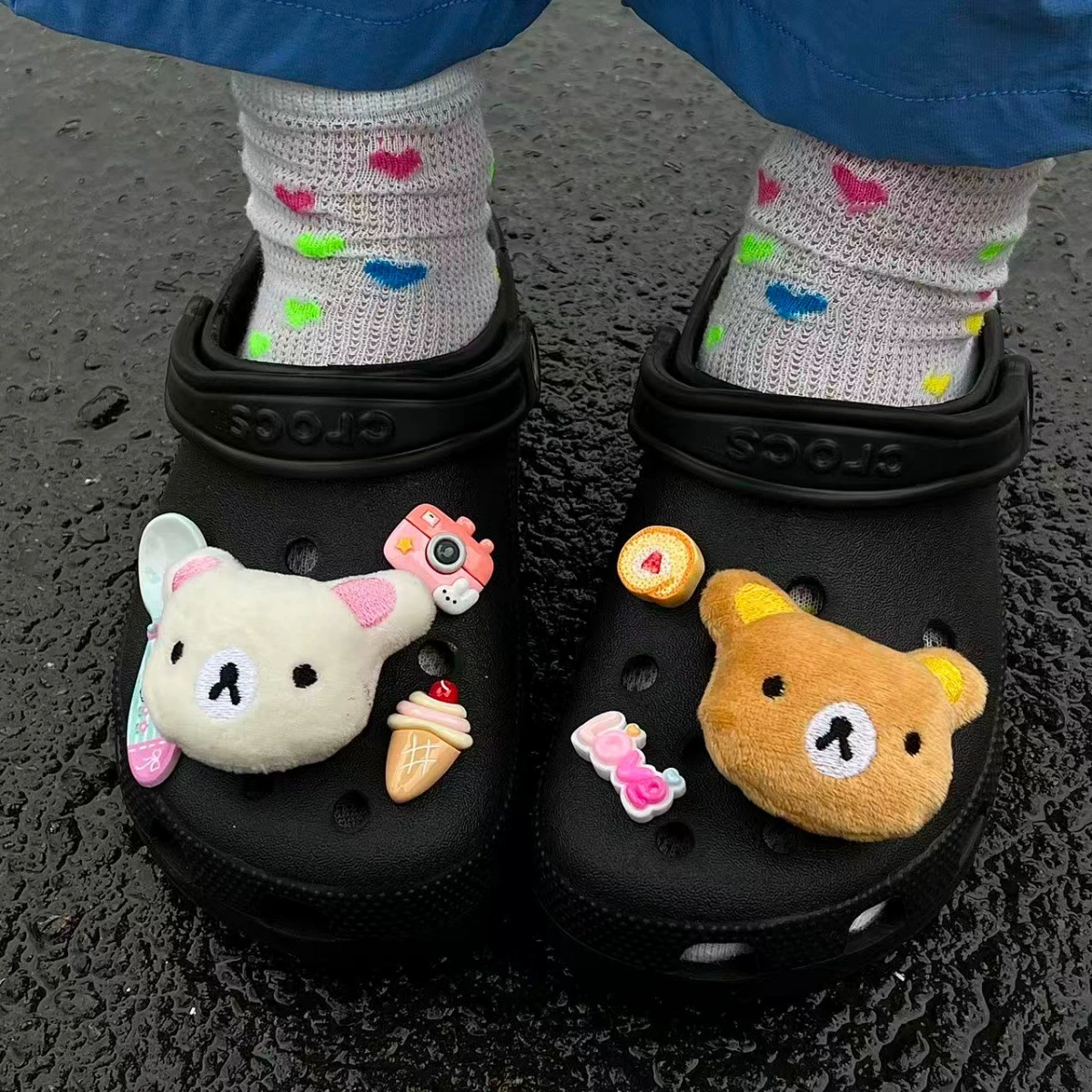 Кроксы, аксессуар, милые обувные пряжки, DIY