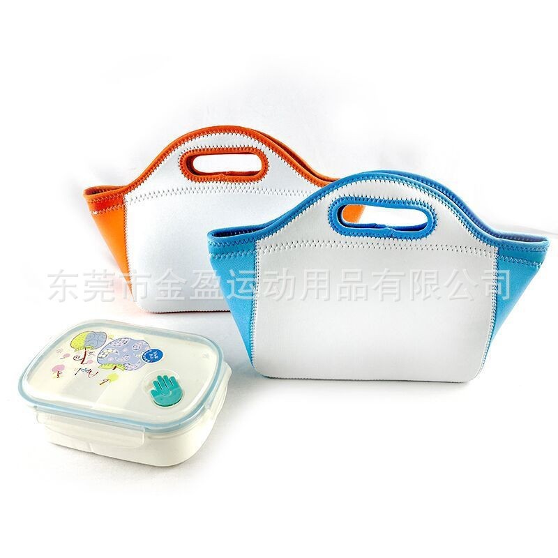 隔热氯丁橡胶午餐袋手提包 新方形午餐Neoprene潜水料保温午餐