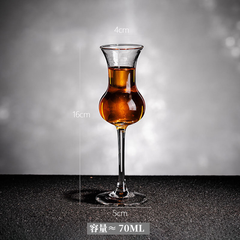 Taza de degustación de whisky creativa, taza de cóctel de alto valor comercial, taza de olor de licor de lujo, taza de fragancia de alta calidad