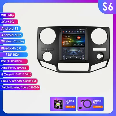 for 09-16 Ford F250: DVD Navigation - 664g-wifi4glte-version-7862-carplay-eight-core-97inch-suitable-for-09-16-ford-f250-f450
