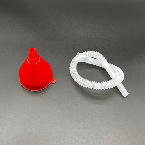 Car-specific fuel funnel plastic funnel for adding engine oil, motorcycle engine oil funnel, gasoline urea liquid funnel