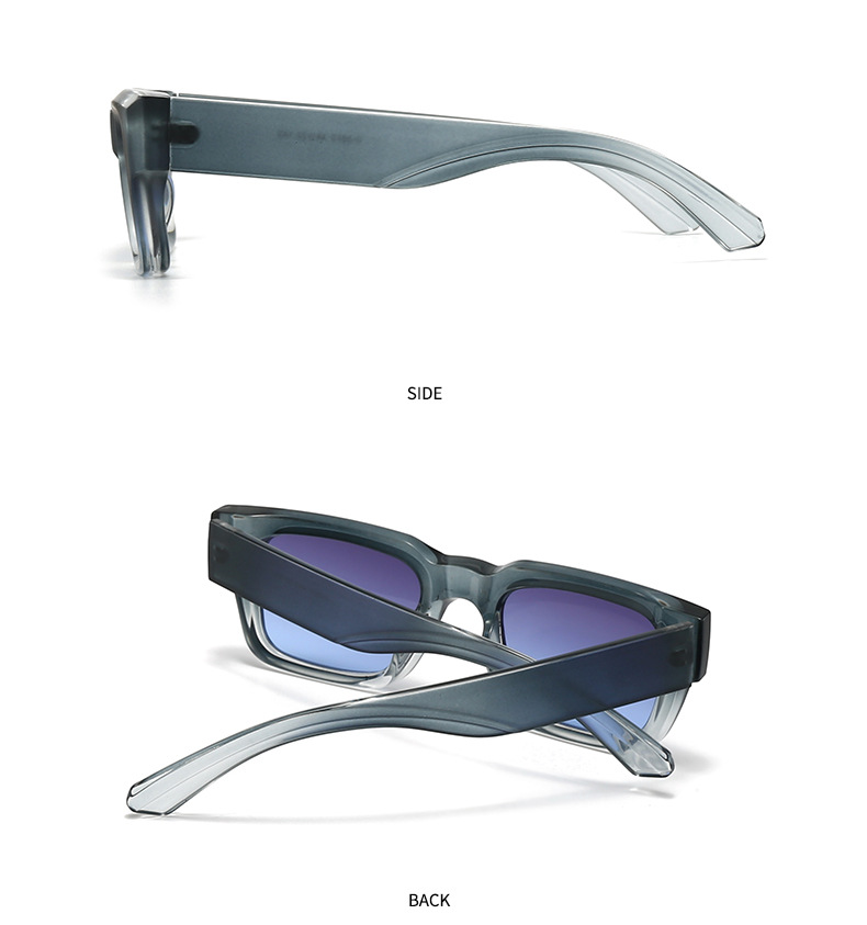 Gränsöverskridande fyrkantiga solglasögon för män moderna vintage Miami Beach UV400 solglasögon herrsolglasögon 3603_voghion.com