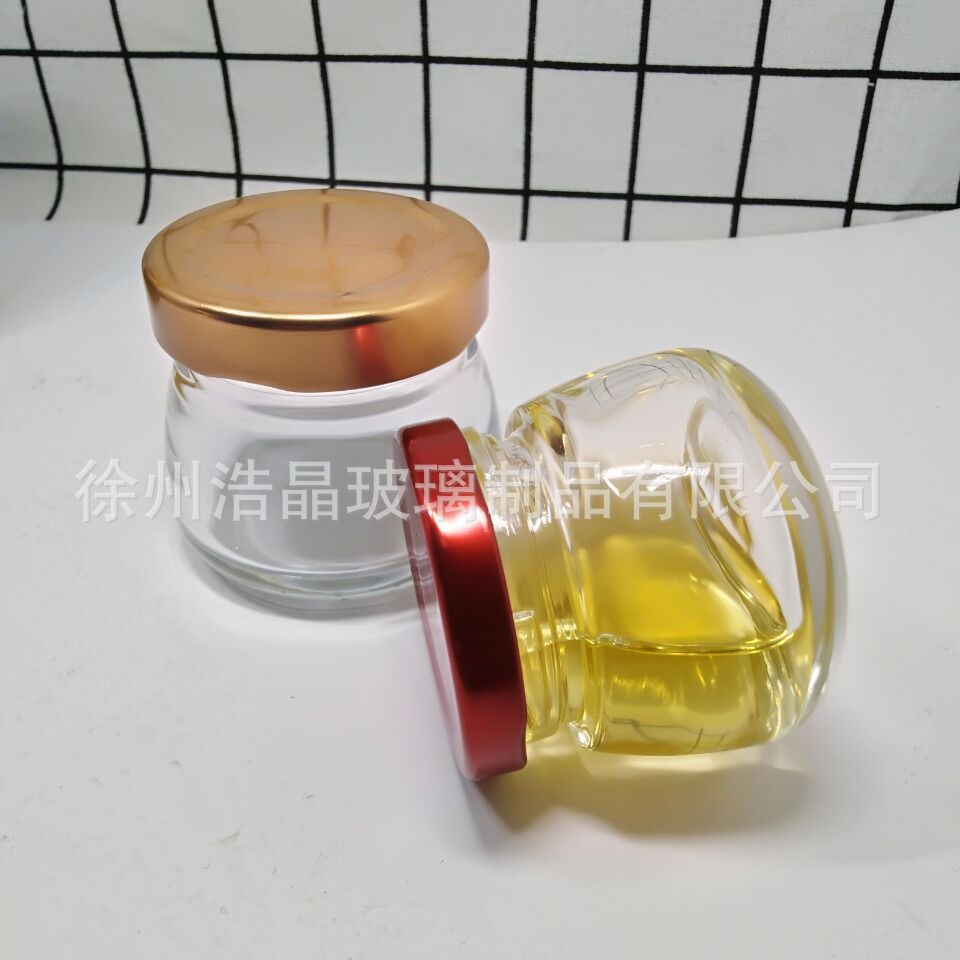 燕窝玻璃容器 食品玻璃罐 现炖花胶鱼胶奶玻璃杯 冻密封罐蜂蜜瓶