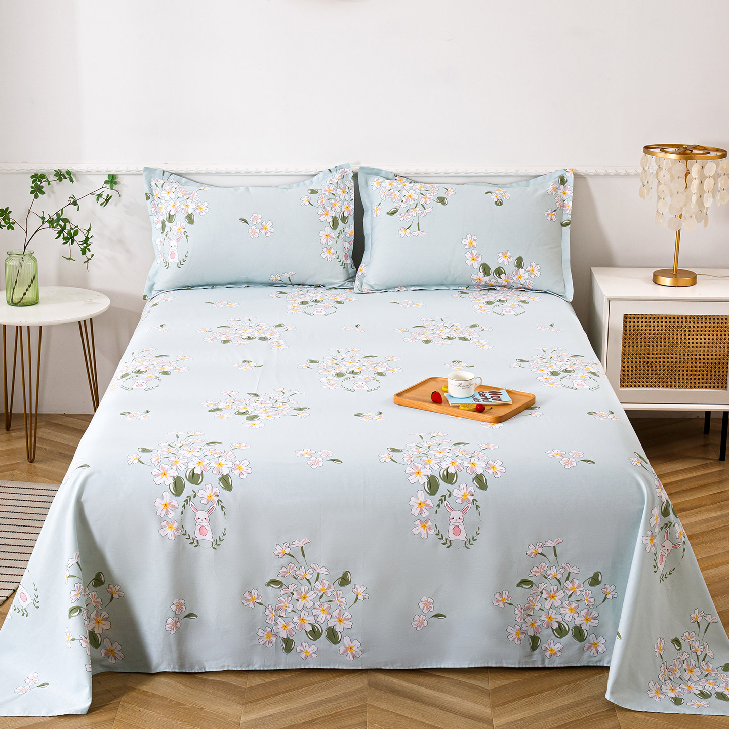 100% algodón sábanas dormitorio de estudiantes cubierta de cama individual niños de verano una sola pieza engrosada edredón al por mayor image 48