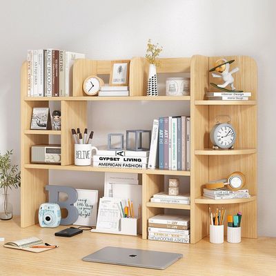 desk Finishing rack desktop bookshelf simple and easy multi-storey Bookcase bookshelf Storage rack student Arrangement File rack